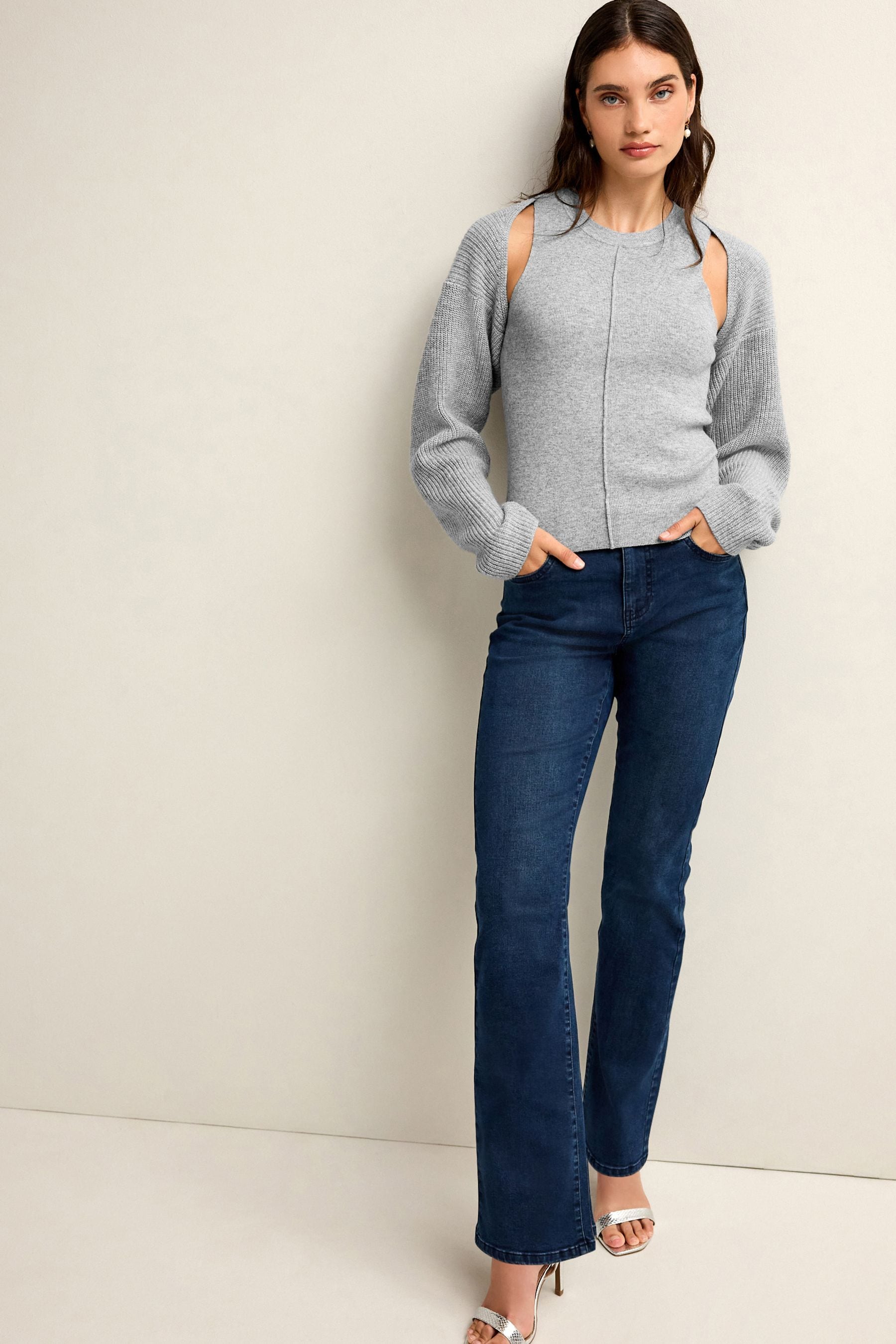 Bolero style cardigan hot sale