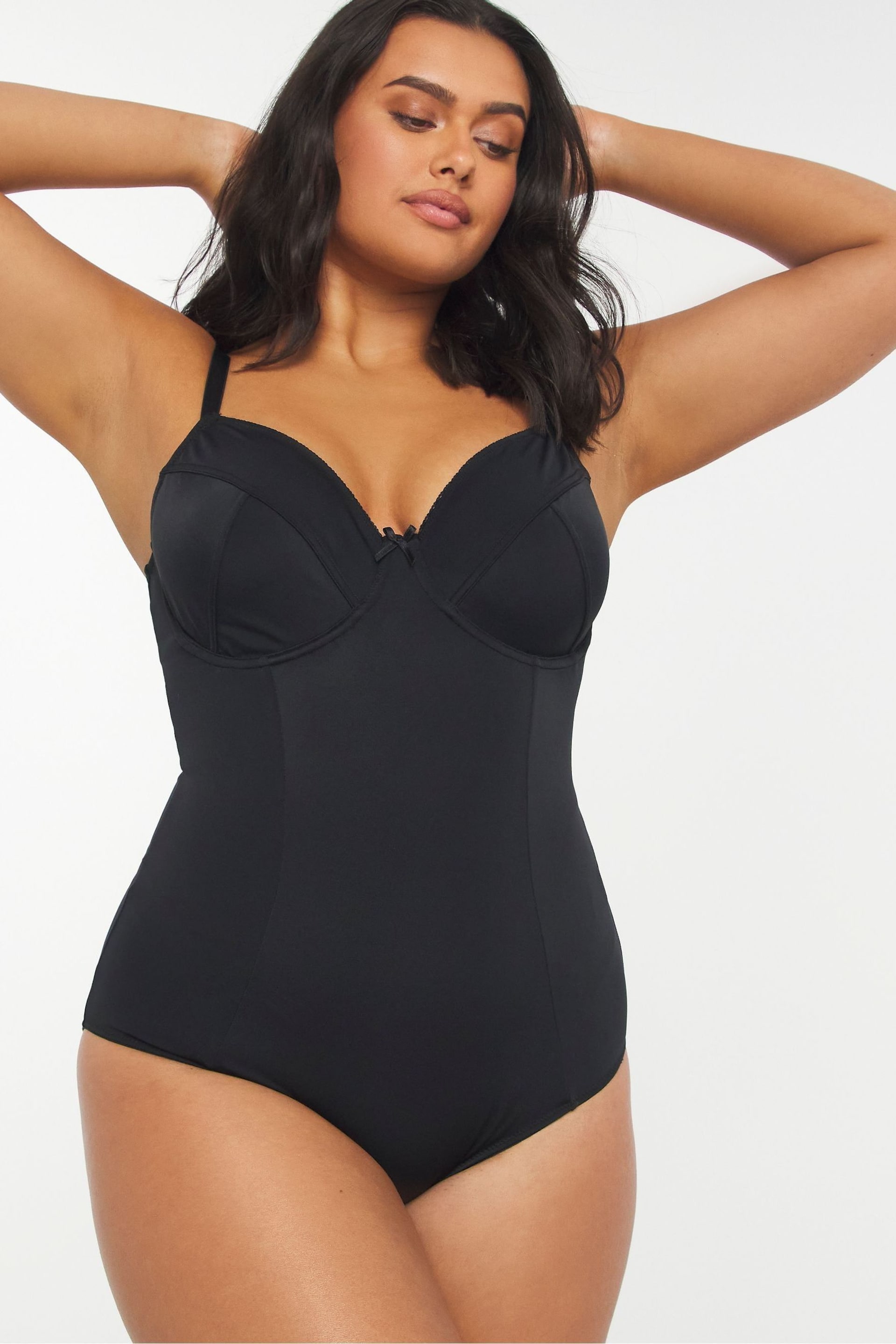 Simply Be Black Magisculpt Light Control Bodyshaper - Image 1 of 4