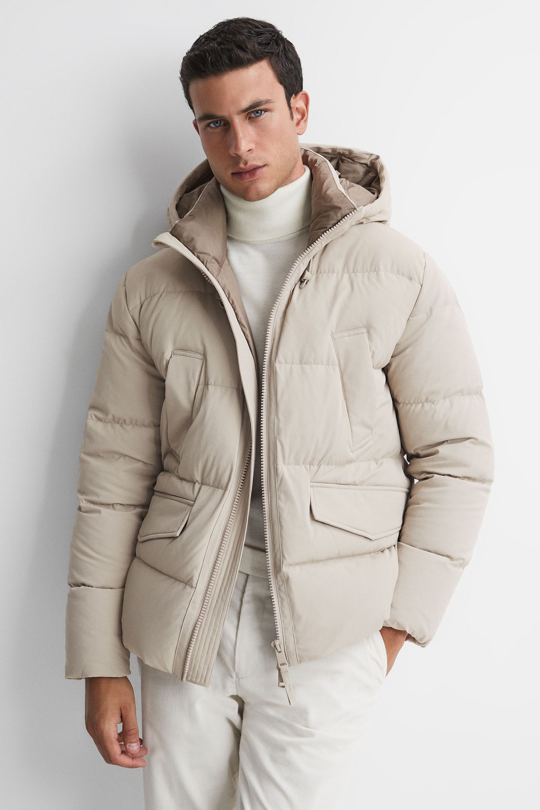 Stone padded jacket cheap