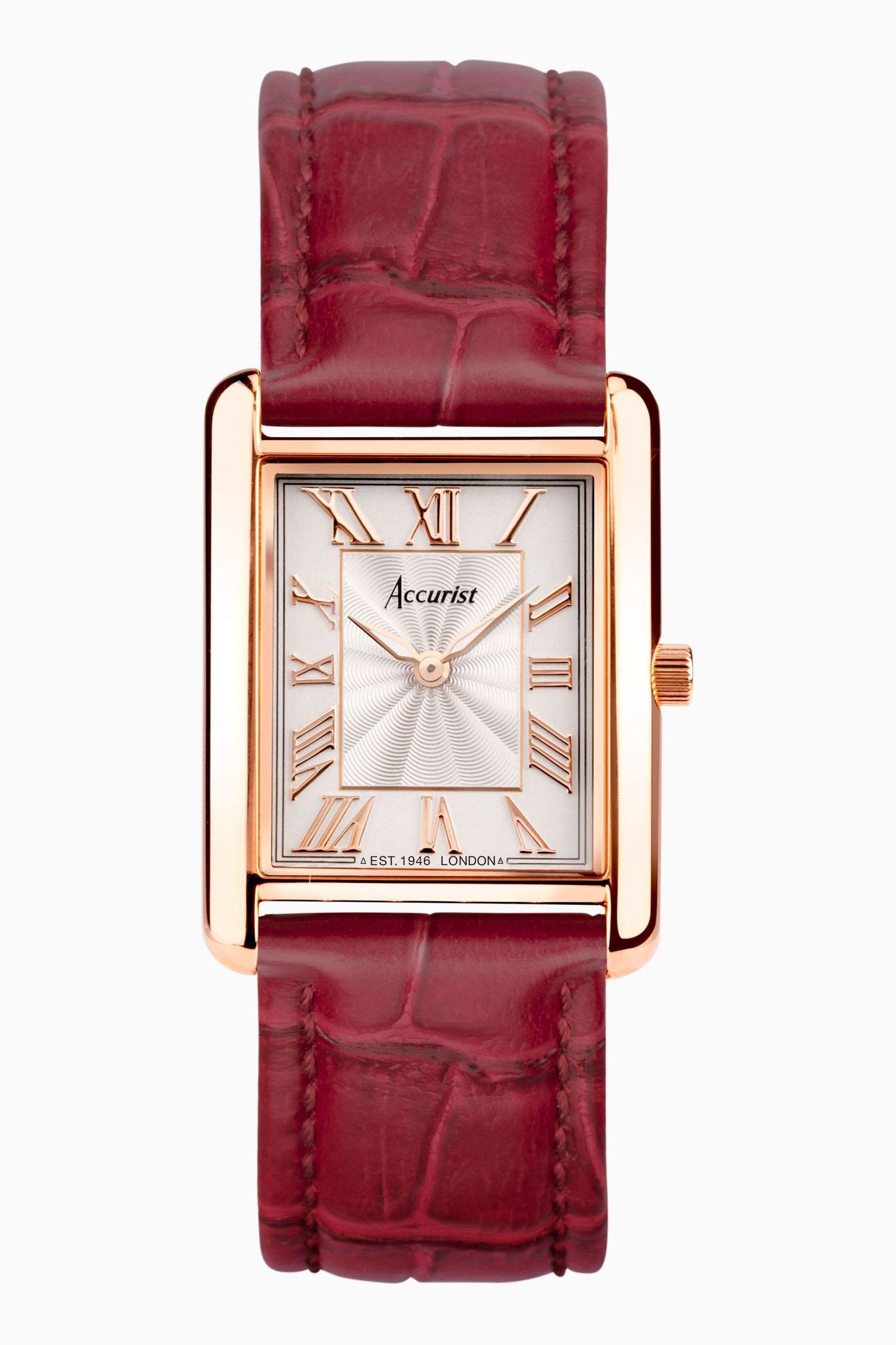 Womens leather watches online top