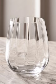 Clear Clear Set of 4 Kya Tumbler Glasses Set of 4 Short Tumbler Glasses - Image 3 of 6