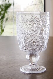 Set of 4 Clear Sophia Wine Glasses - Image 2 of 8