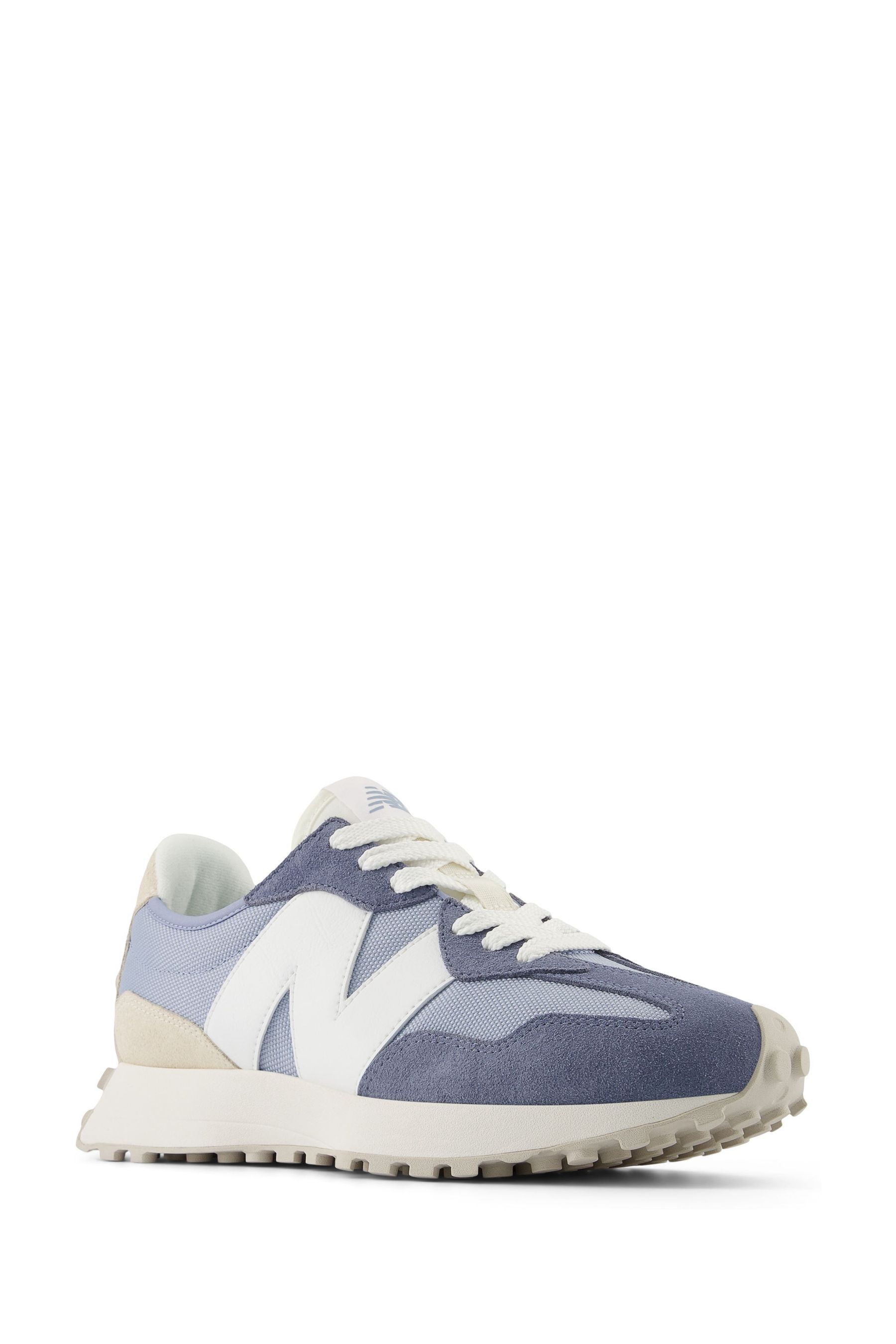 Buy New Balance Light Blue Womens 327 Trainers from Next Malta