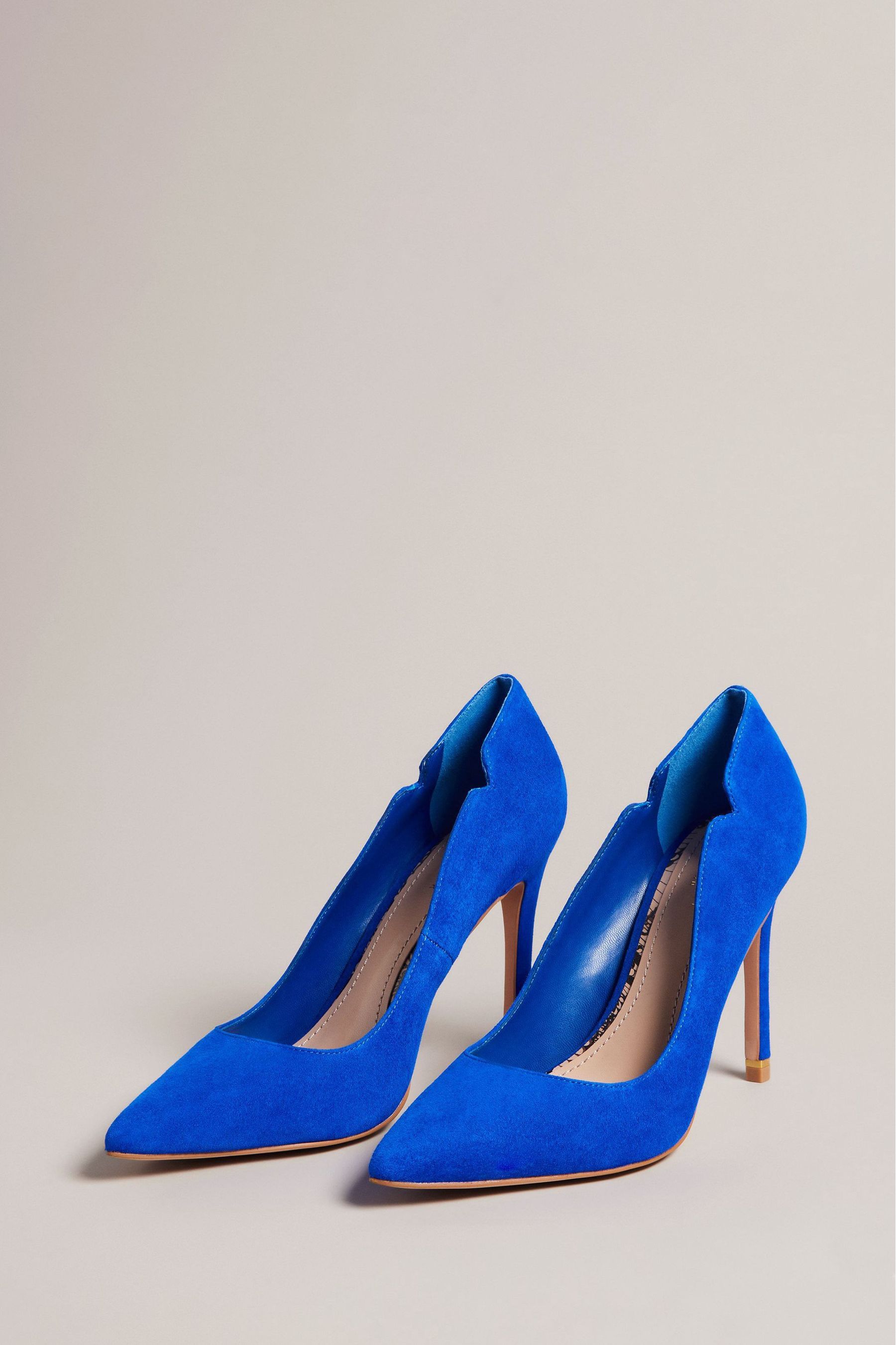 Ted baker blue court shoes best sale