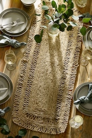 Natural Jute Kitchen Table Runner - Image 1 of 4