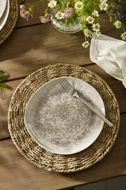 Set of 2 Natural Woven Seagrass Charger Placemats - Image 2 of 5