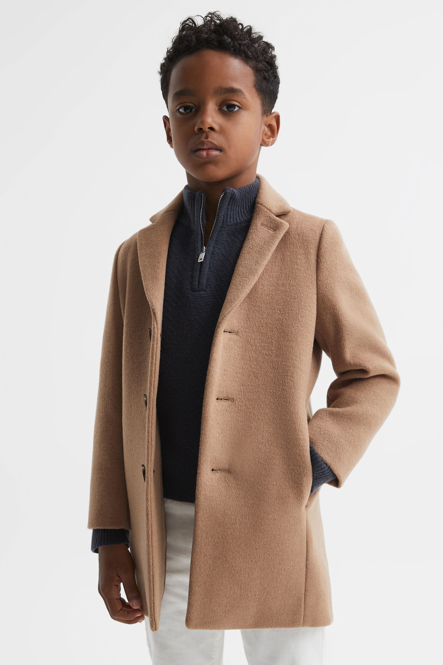 Reiss gable camel hotsell