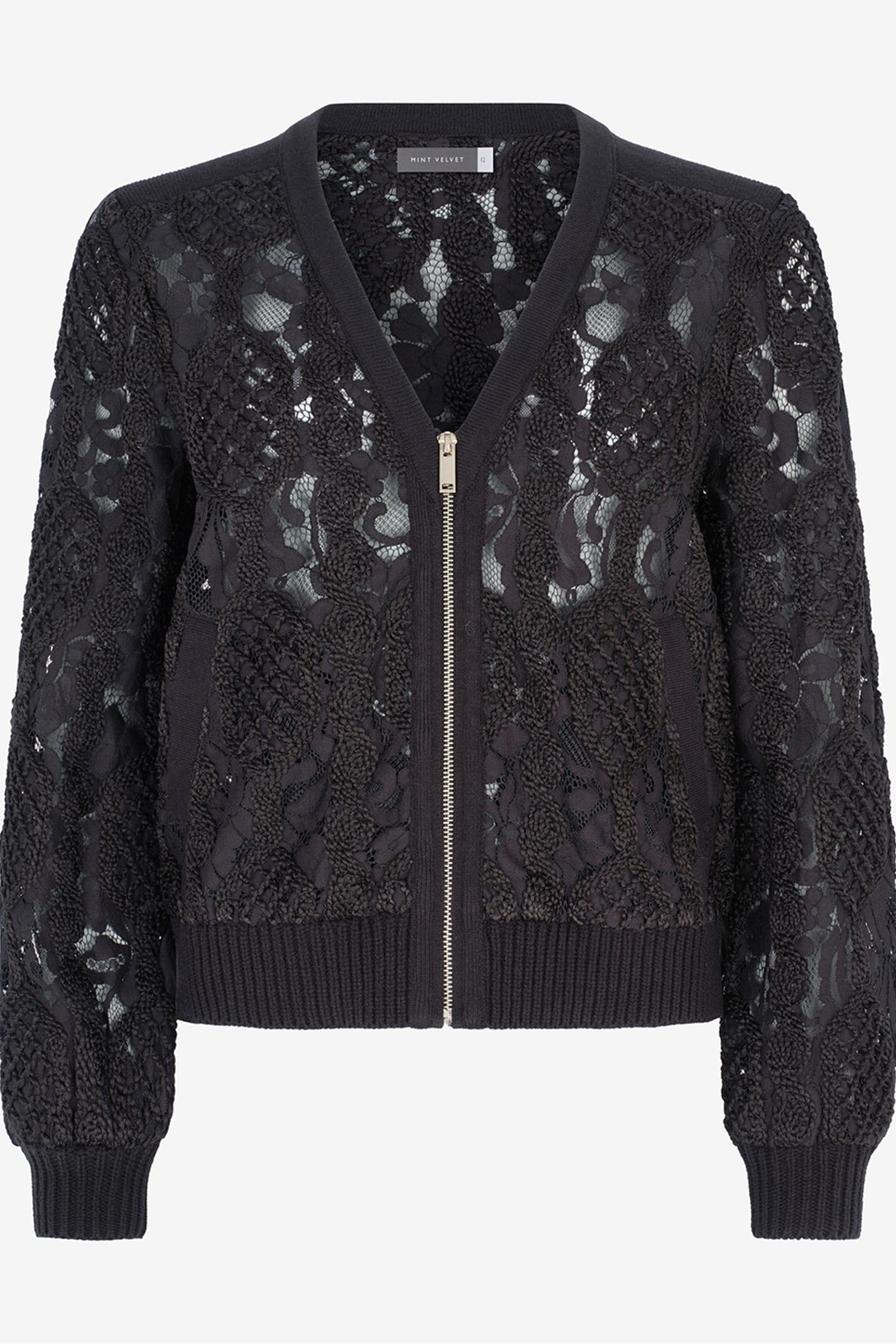 Lace sequin jacket discount