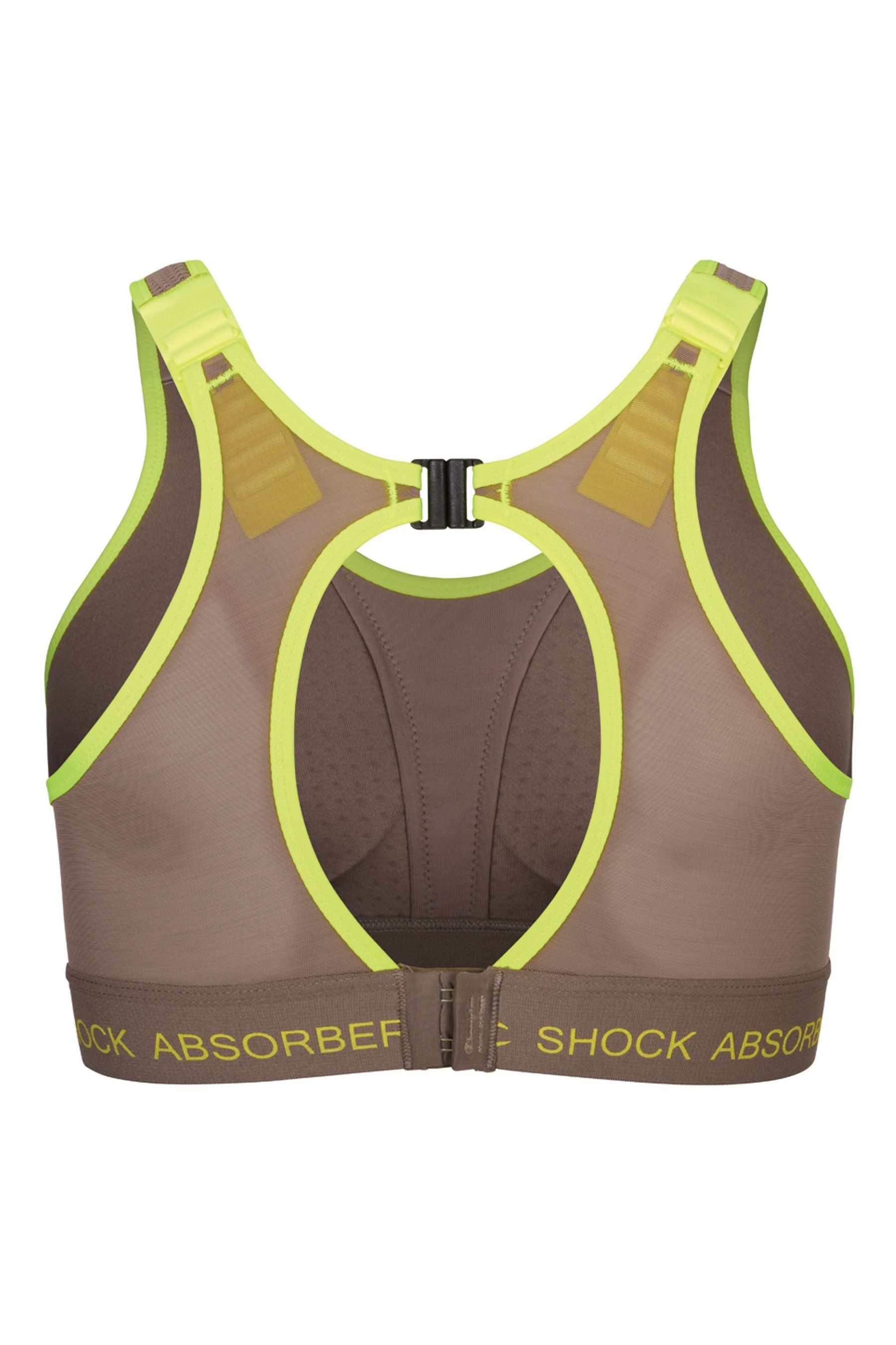 Buy Shock Absorber Brown Ultimate Run Padded Sports Bra from the Next UK online shop
