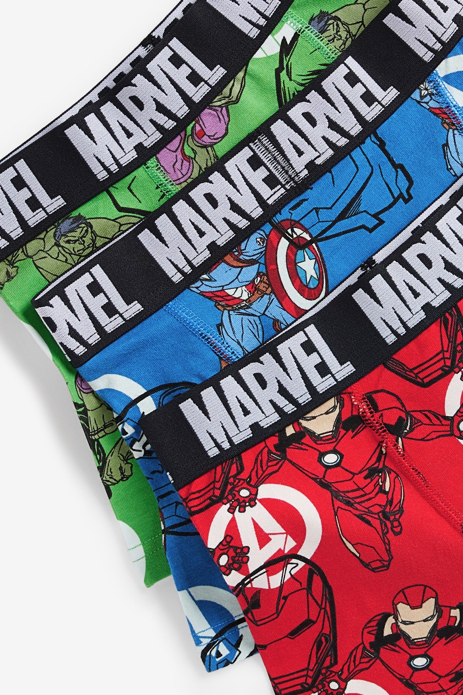 Marvel Bright License Trunks 3 Pack (1.5-14yrs) - Image 6 of 6