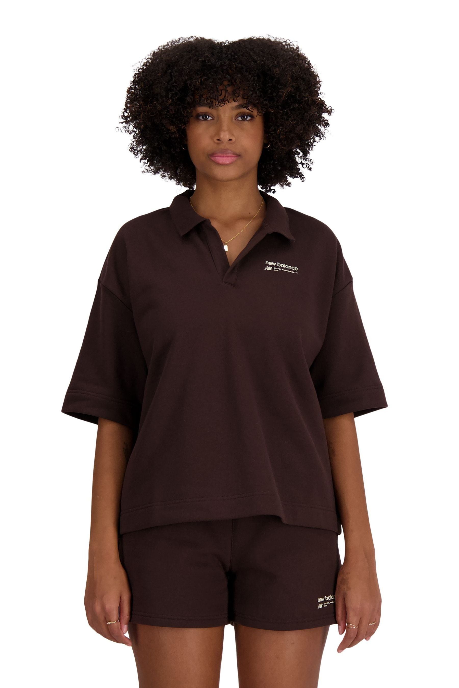 French terry polo outlet