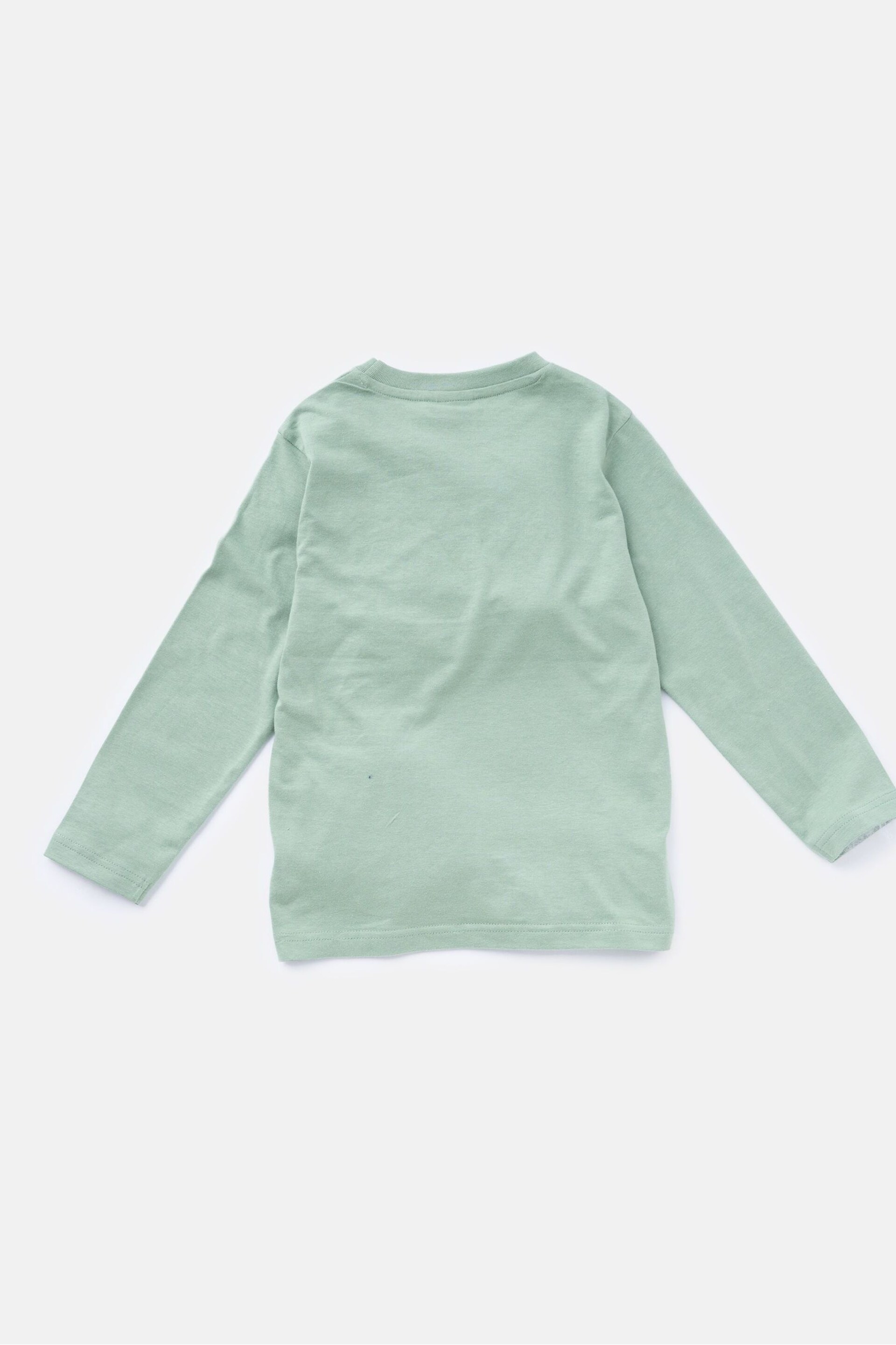 Angel & Rocket Green Long Sleeve T-Shirt - Image 4 of 5