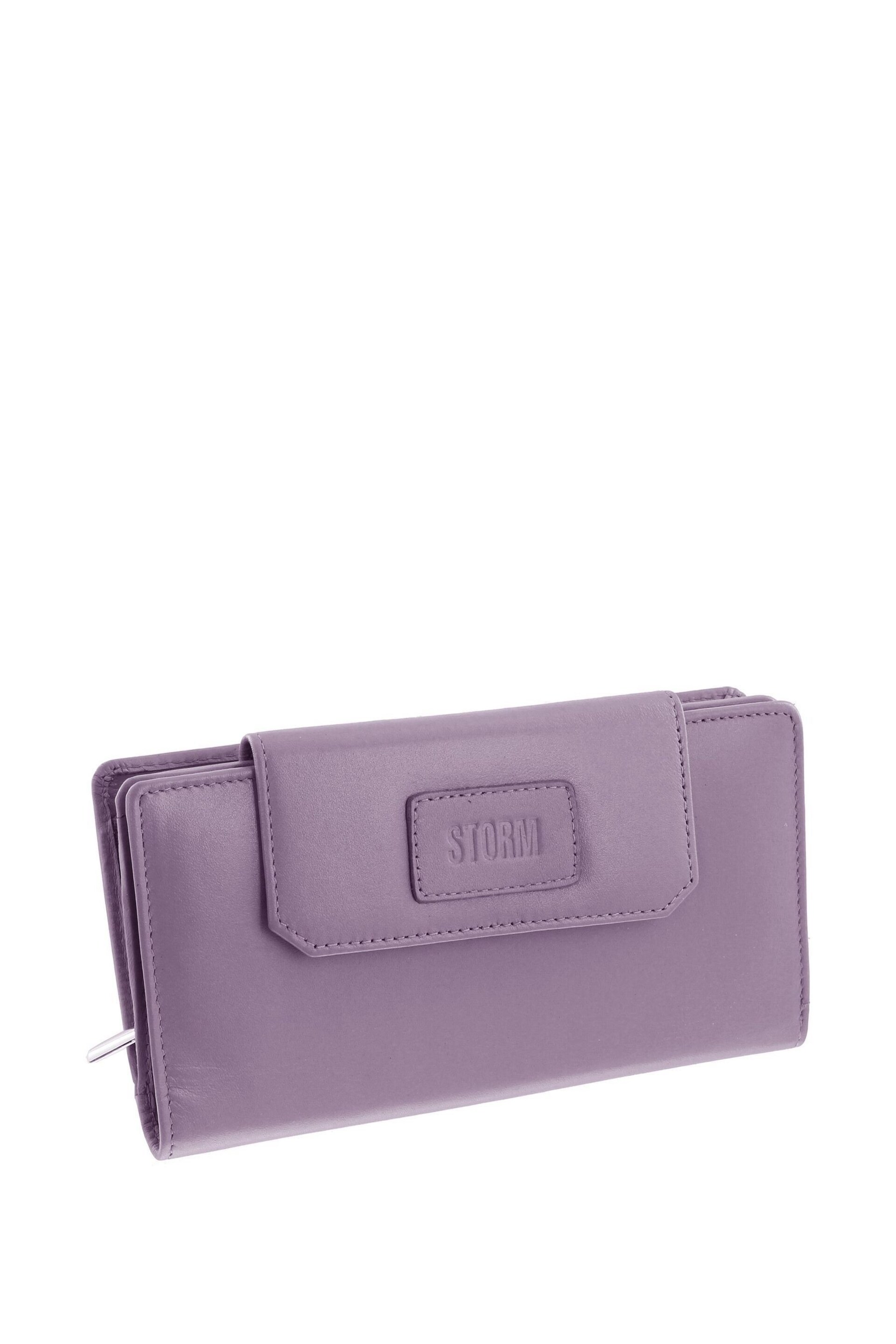 Storm Large Purple Embassy Purse - Image 3 of 5