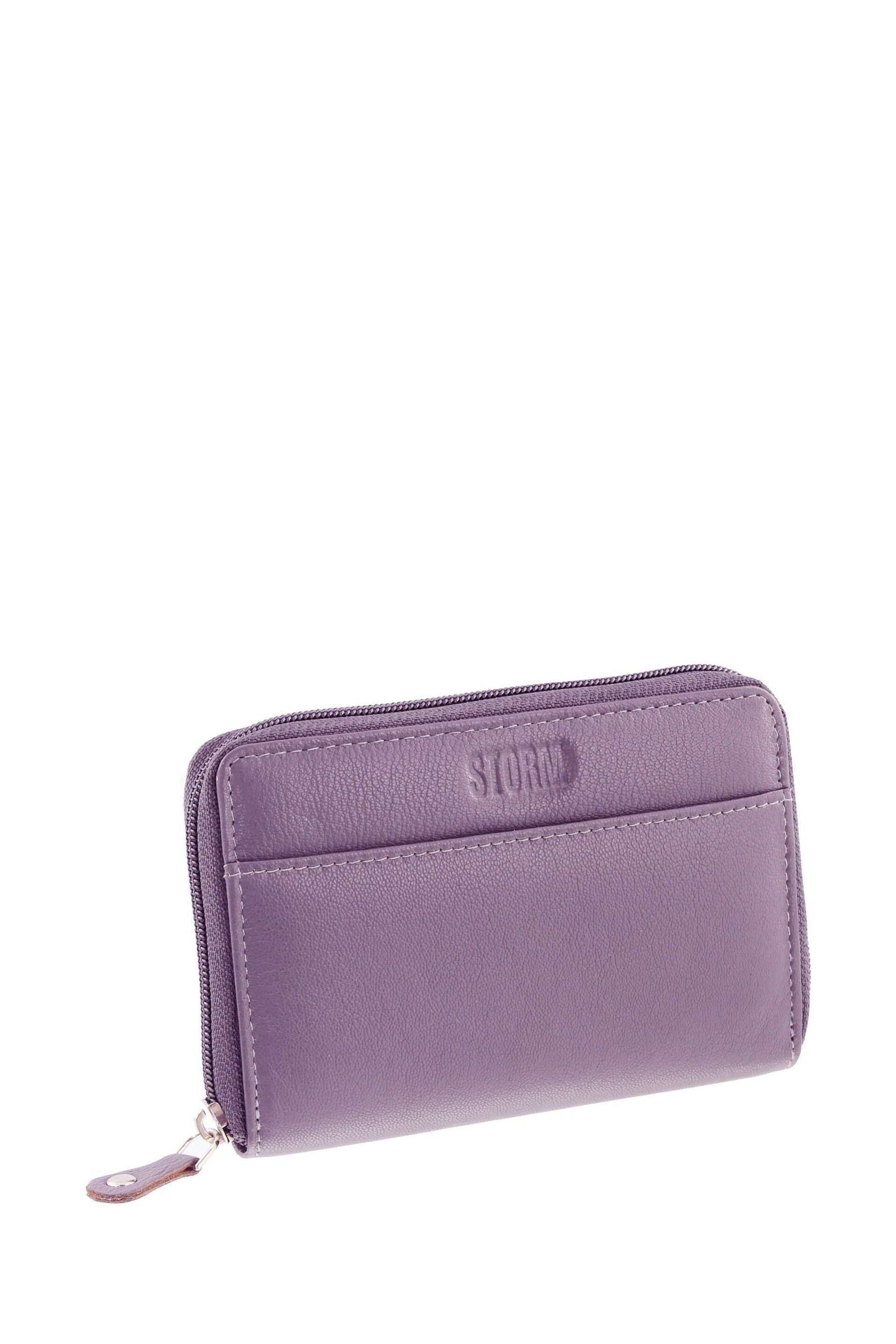 Storm Medium Purple Seabrook Purse - Image 3 of 4