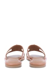 Jones Bootmaker Lilli Leather Natural Mule Sandals - Image 3 of 5