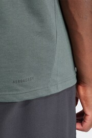 adidas Light Grey Train Essentials Feelready Training T-Shirt - Image 7 of 8