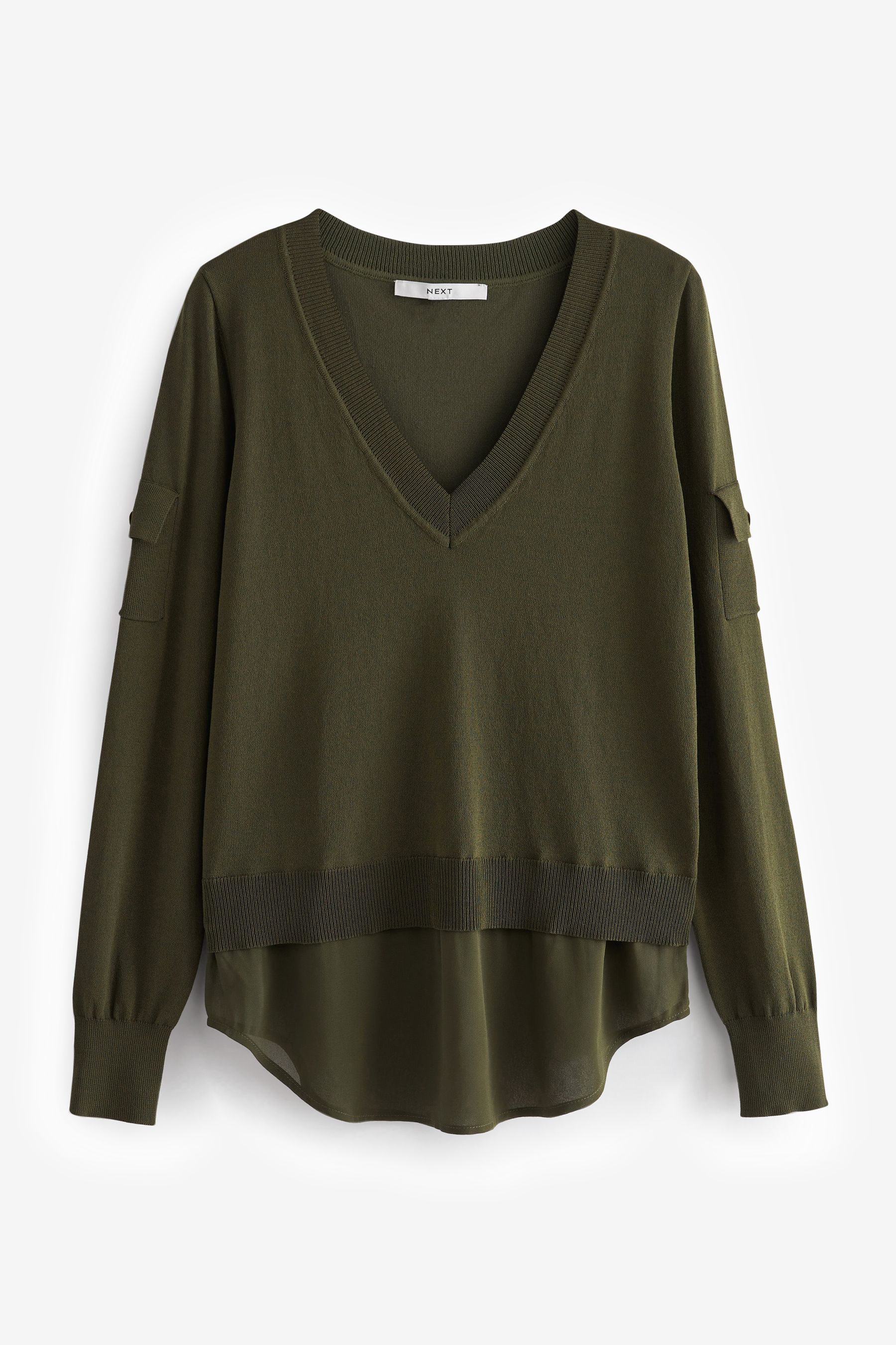 Next ladies v neck jumpers discount