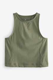 Olive Green Supersoft Active Tank - Image 6 of 7