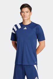 adidas Dark Blue Fortore 23 Jersey - Image 1 of 6