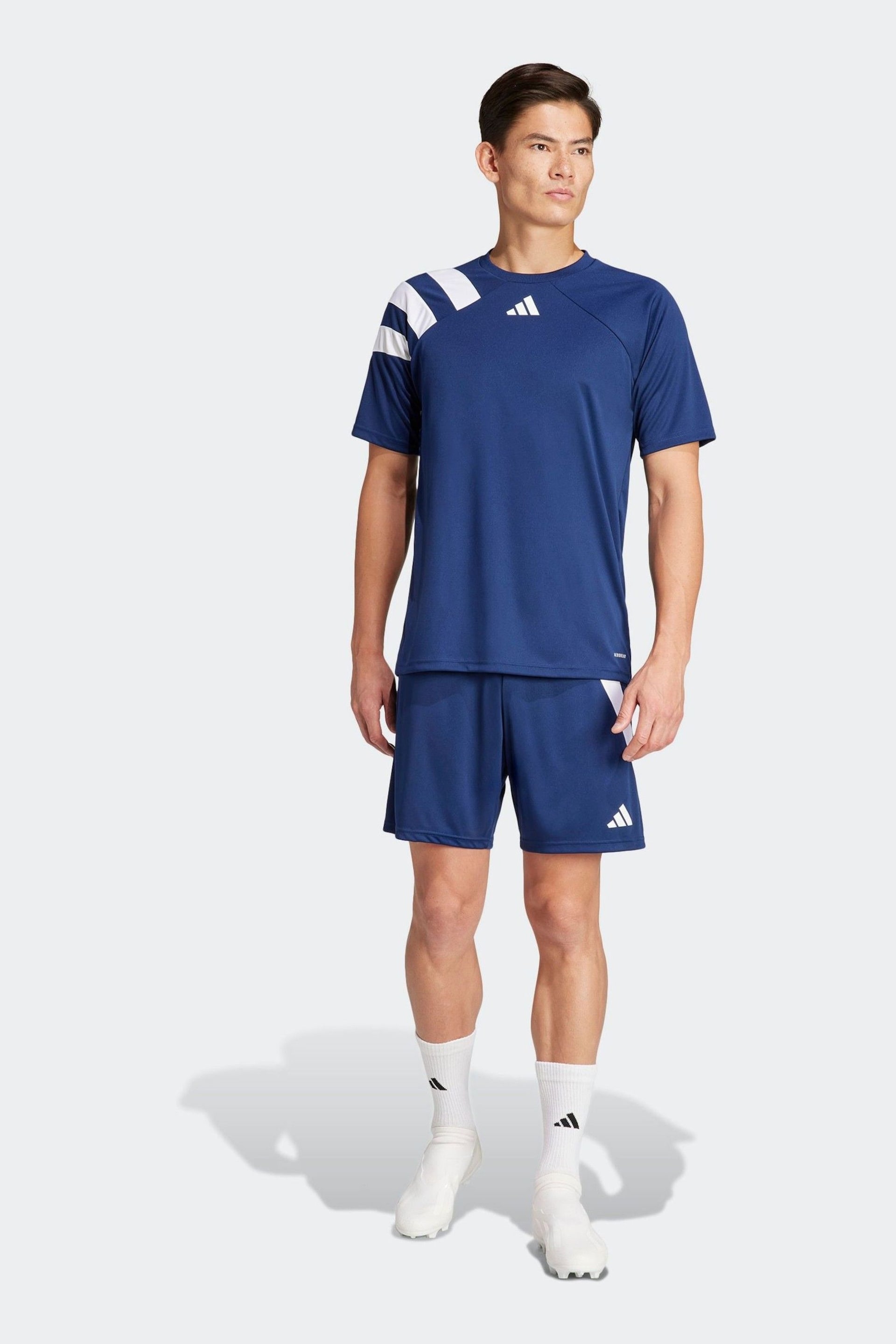 adidas Dark Blue Fortore 23 Jersey - Image 2 of 6