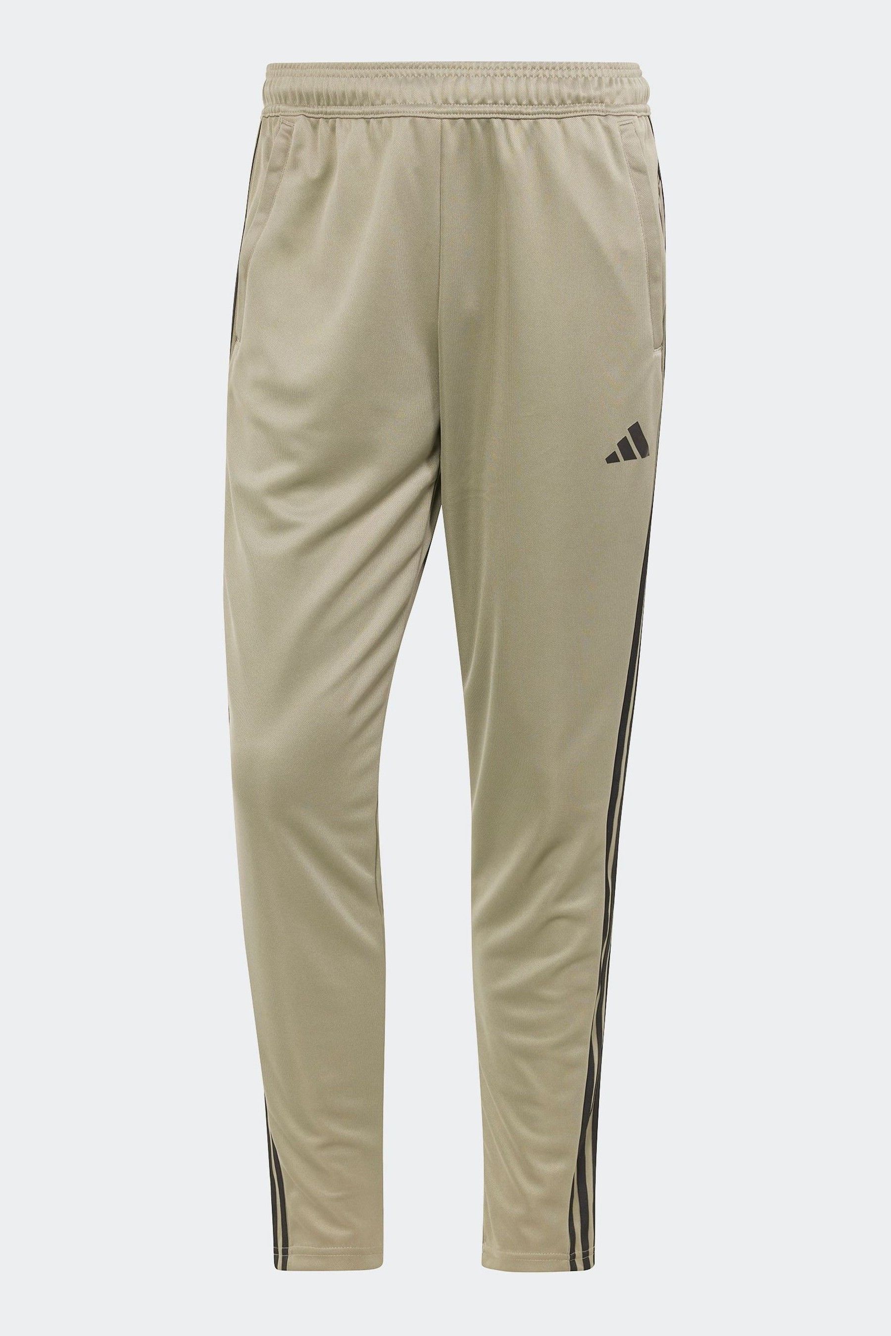 Adidas Green 100 Cotton Train Essentials 3 Stripes Training Joggers X Small Mens