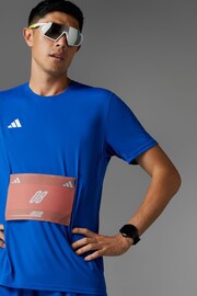 adidas Bright Blue Adizero Essentials Running T-Shirt - Image 13 of 17