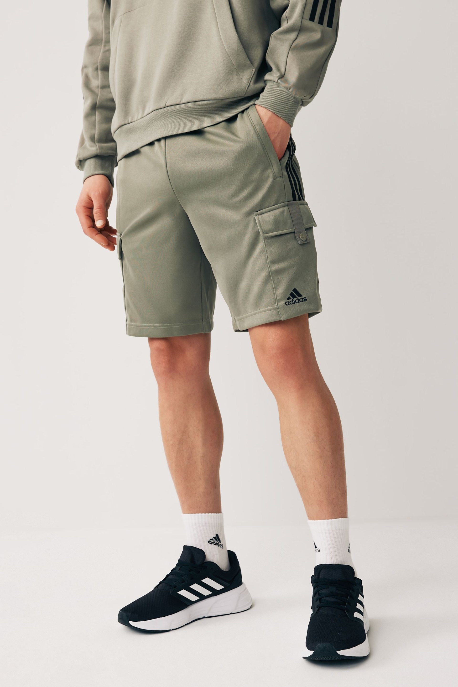 adidas Green Sportswear Tiro Cargo Shorts - Image 1 of 5