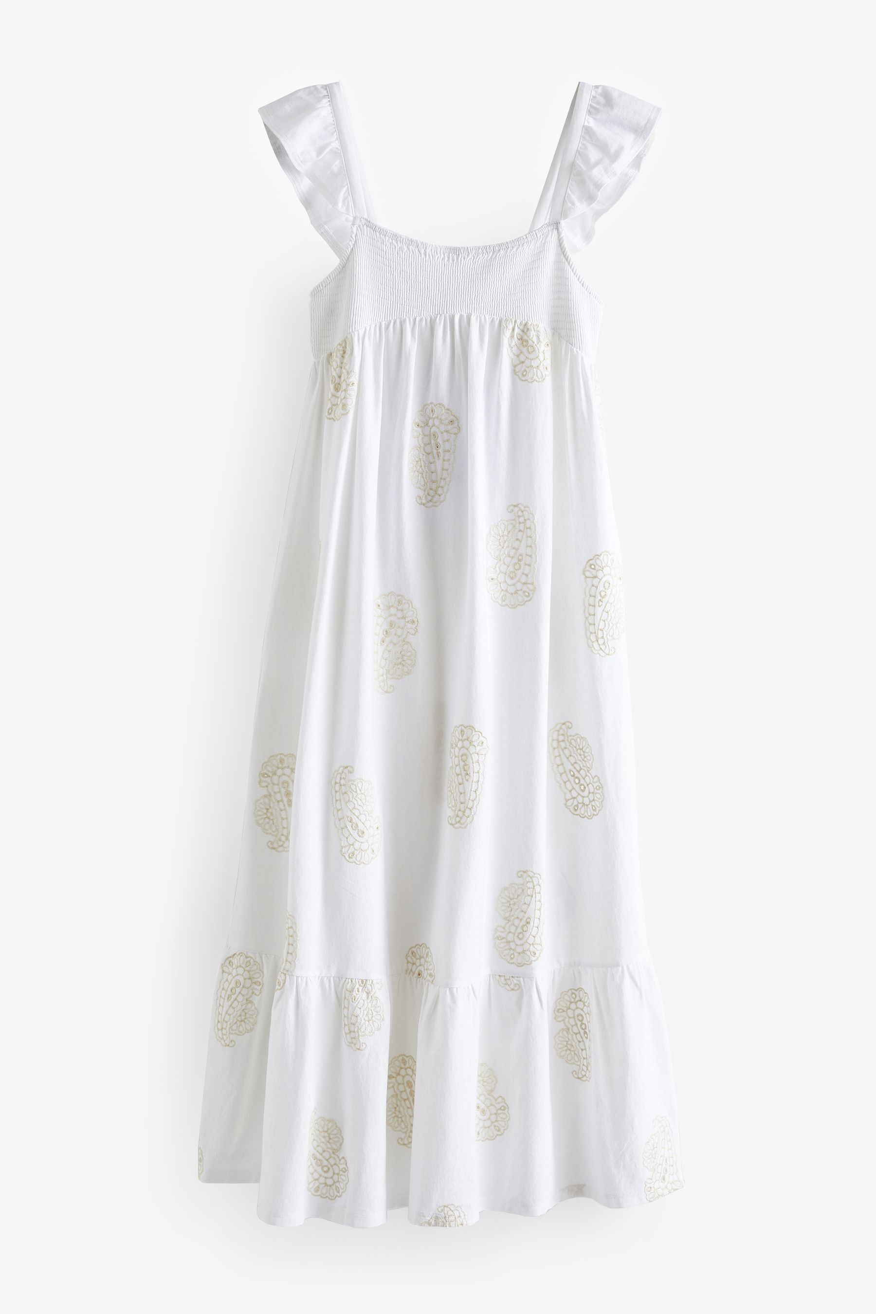Next white midi dress 2025