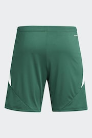 adidas Green/White Tiro 24 Shorts - Image 8 of 8