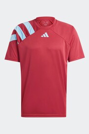 adidas Red/Blue Fortore 23 Jersey - Image 7 of 8