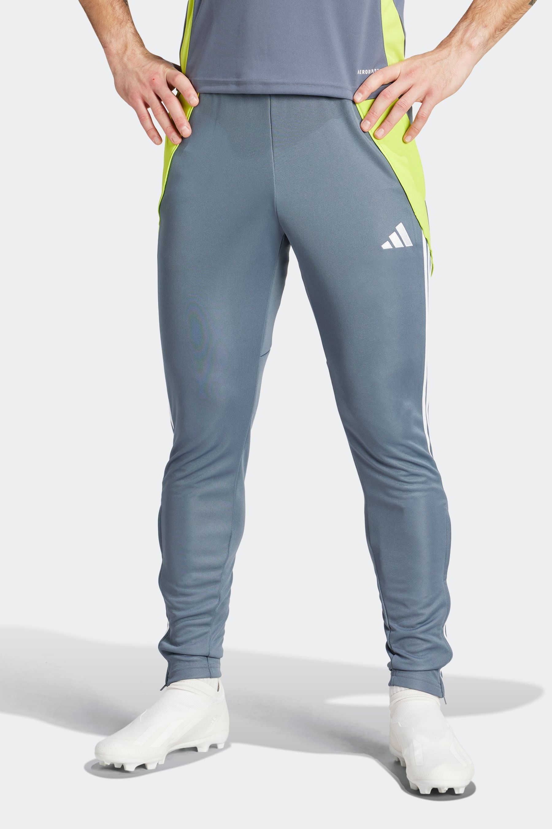 Adidas blue training pants hot sale