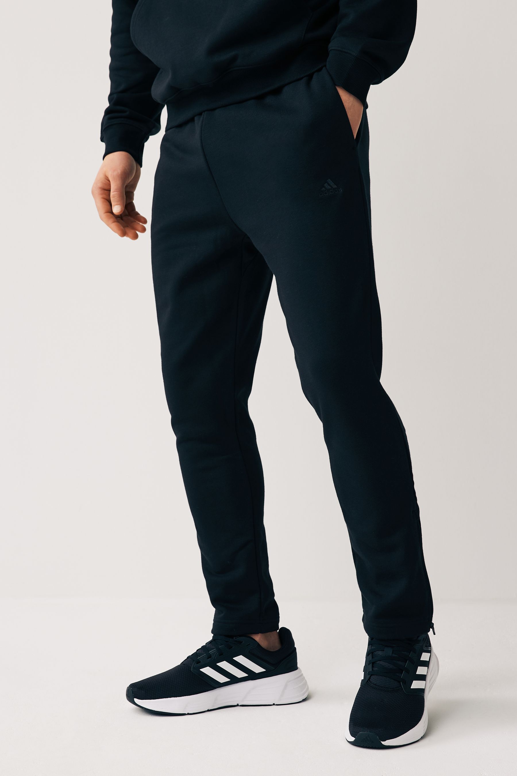 Adidas zip joggers store