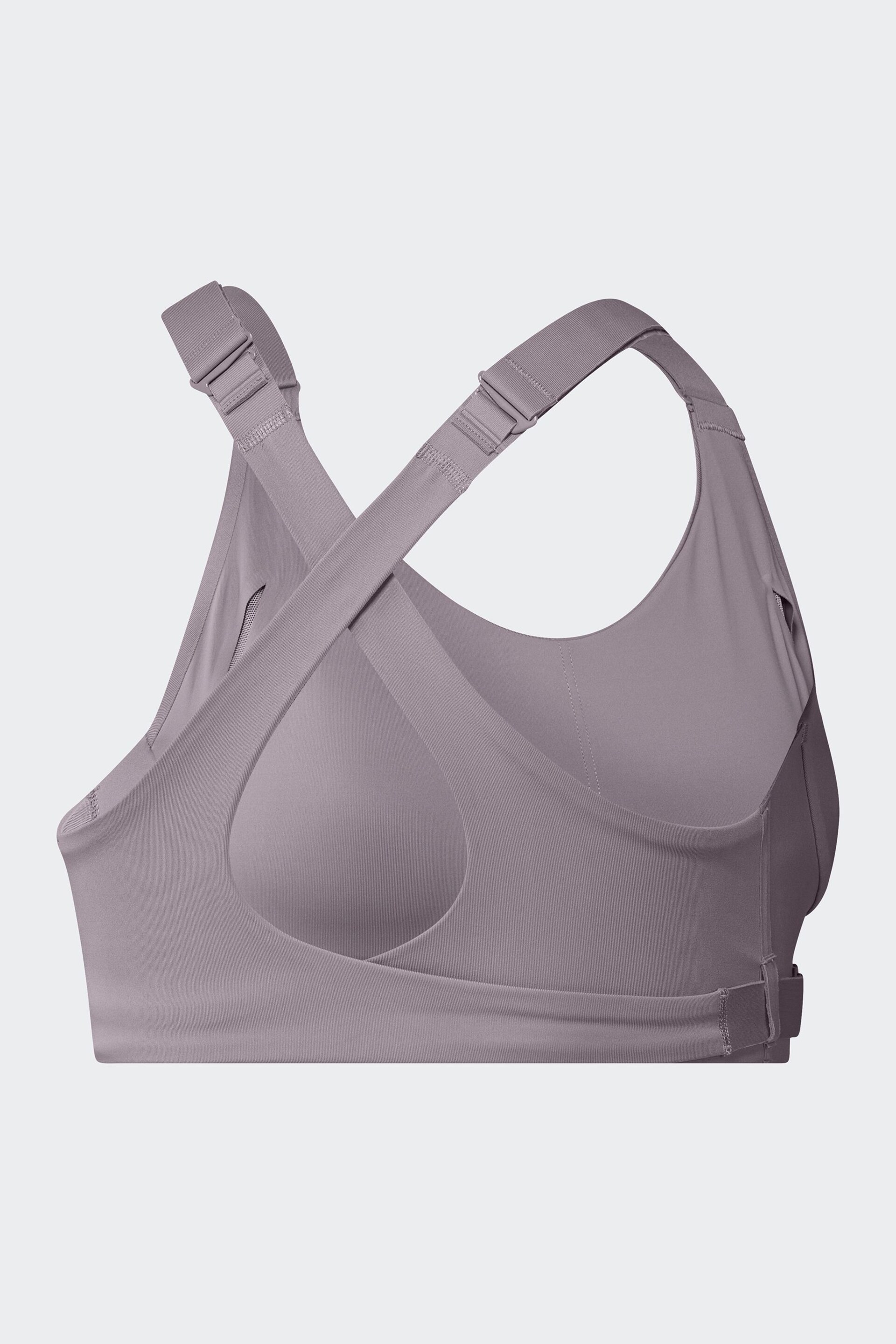 adidas Purple Fastim L Hs Bra - Image 8 of 8