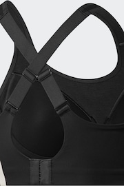 adidas Black TLRD Impact High Support Bra - Image 11 of 11