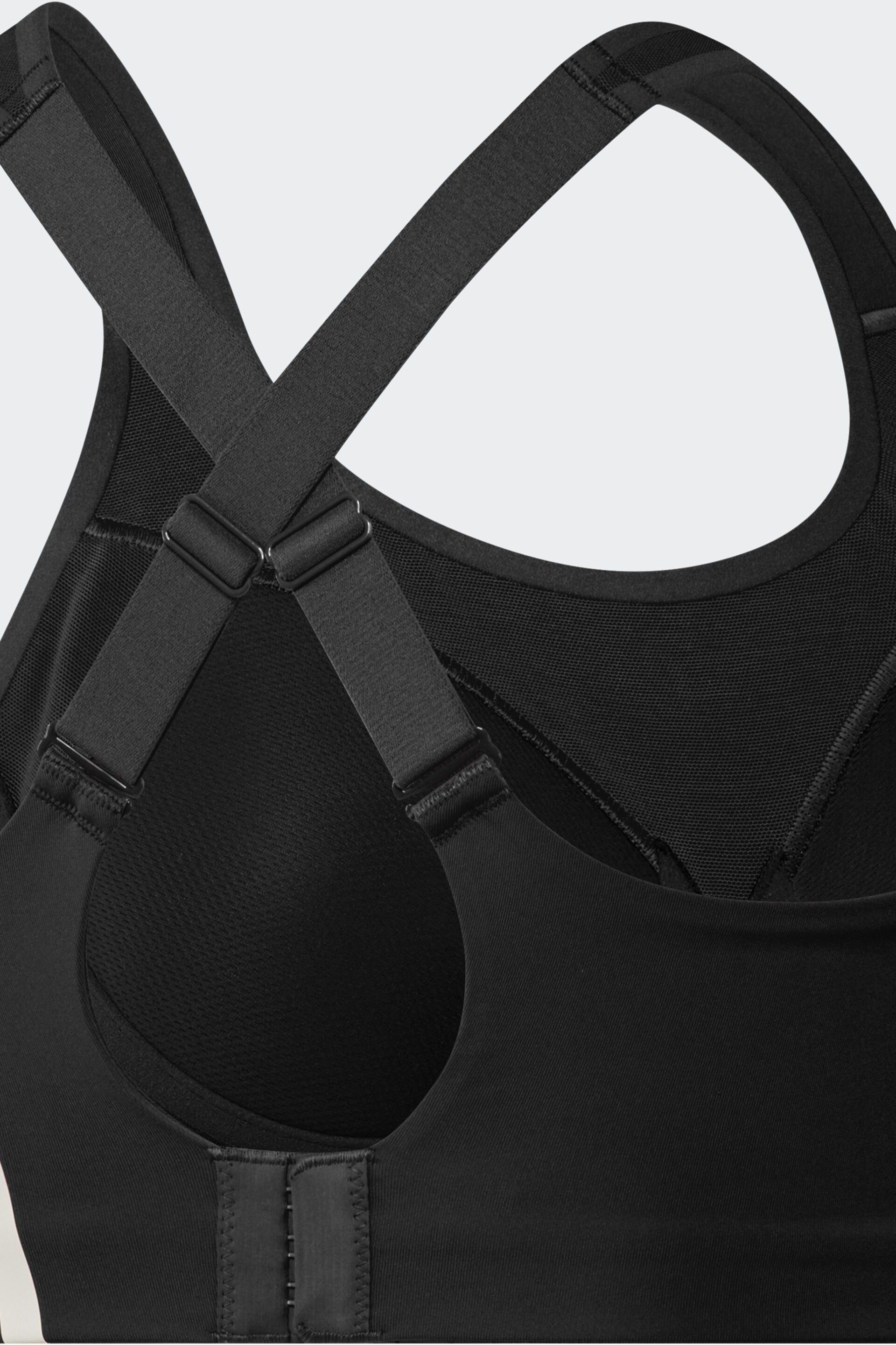 adidas Black TLRD Impact High Support Bra - Image 11 of 11