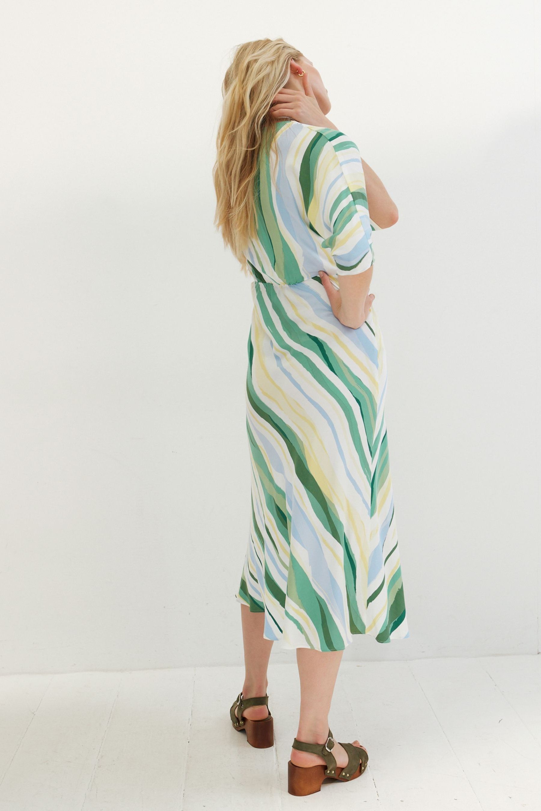 Oliver bonas striped dress clearance