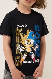 Angel & Rocket Black Sonic Short Sleeve T-Shirt - Image 2 of 5