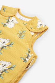 JoJo Maman Bébé Mustard Koala 2.5 Tog Sleeping Bag - Image 4 of 4