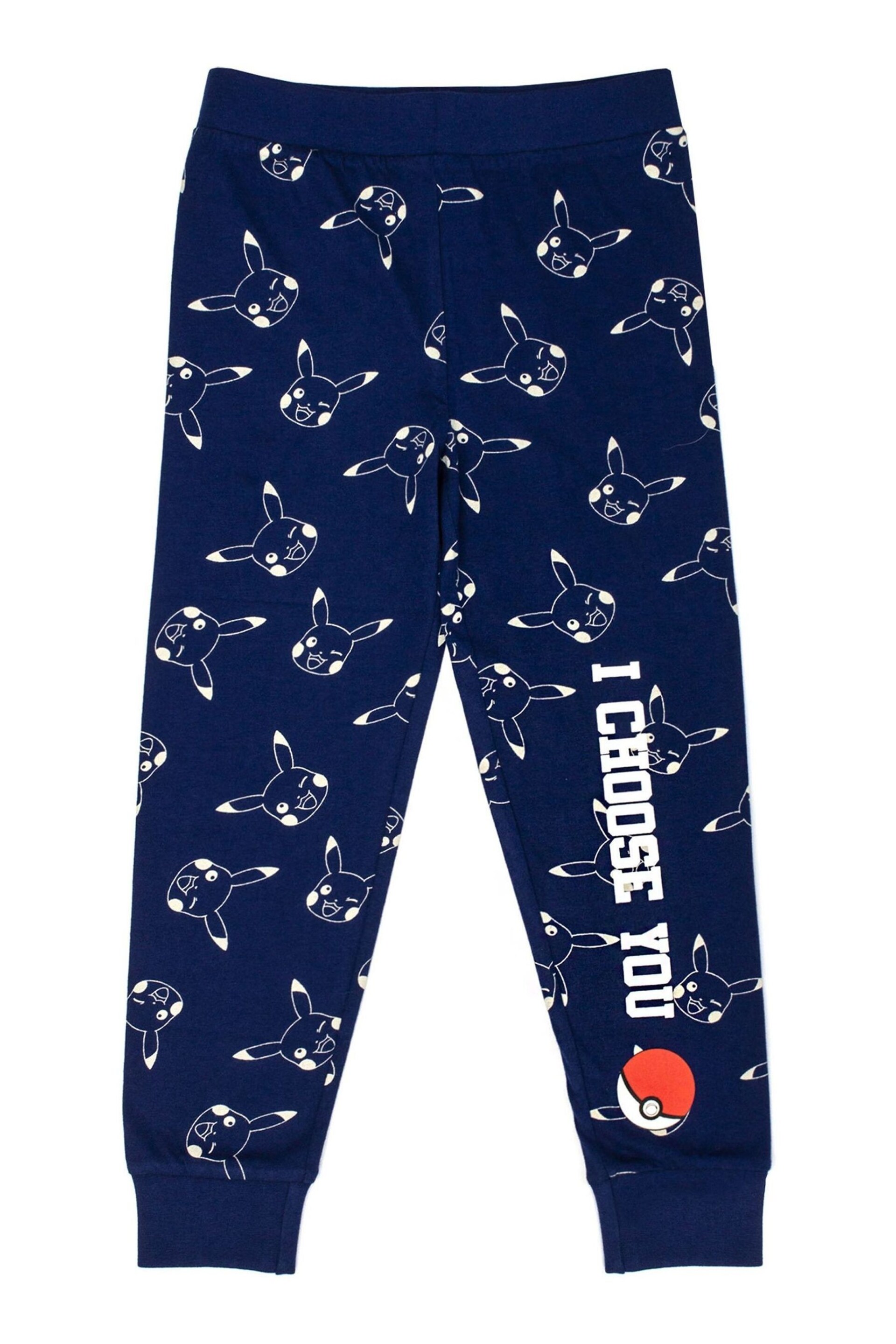 Vanilla Underground Blue Pokemon Long Leg Kids Pyjama Set - Image 5 of 6