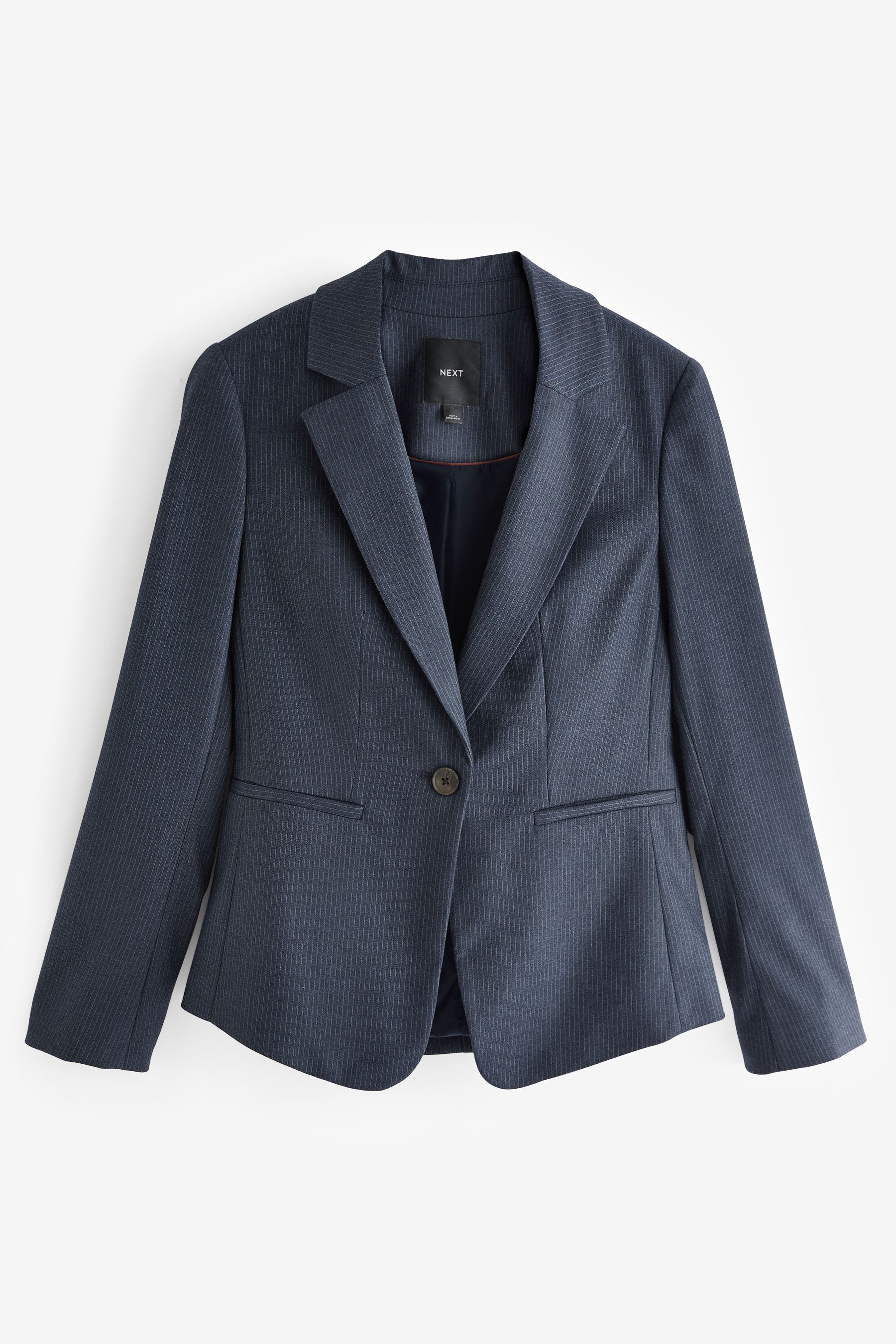 Buy Navy Tailored Single Breasted Blazer from Next Luxembourg