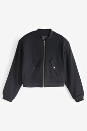 Black Ponte Bomber Jacket - Image 5 of 7