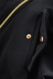 Black Ponte Bomber Jacket - Image 6 of 7