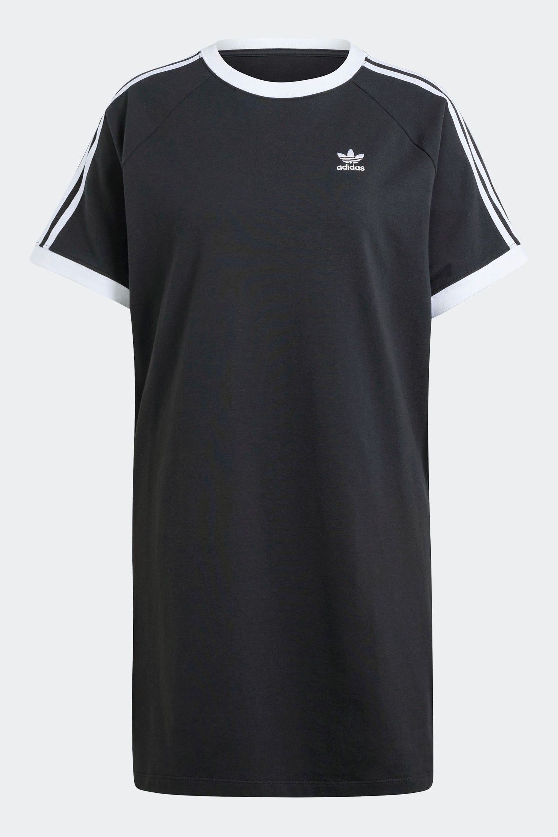 Buy adidas Originals Black 3 Stripes Raglan Dress from Next USA