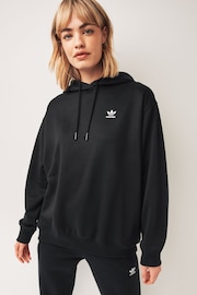 adidas Originals Trefoil Oversized Hoodie - Image 1 of 5