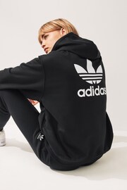 adidas Originals Trefoil Oversized Hoodie - Image 3 of 5