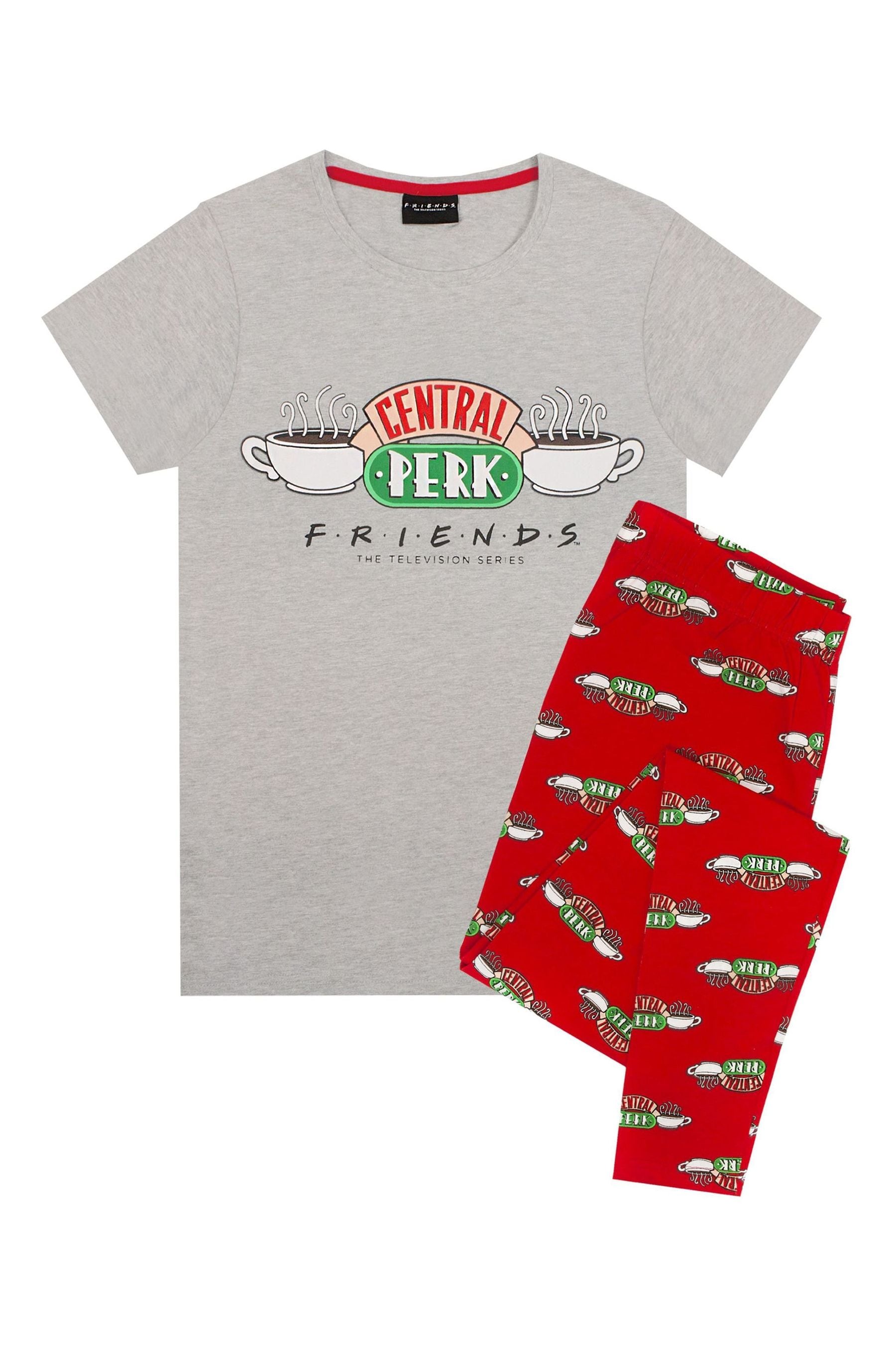 Buy Vanilla Underground Grey Friends Long Leg Pyjamas Set from the Next UK online shop