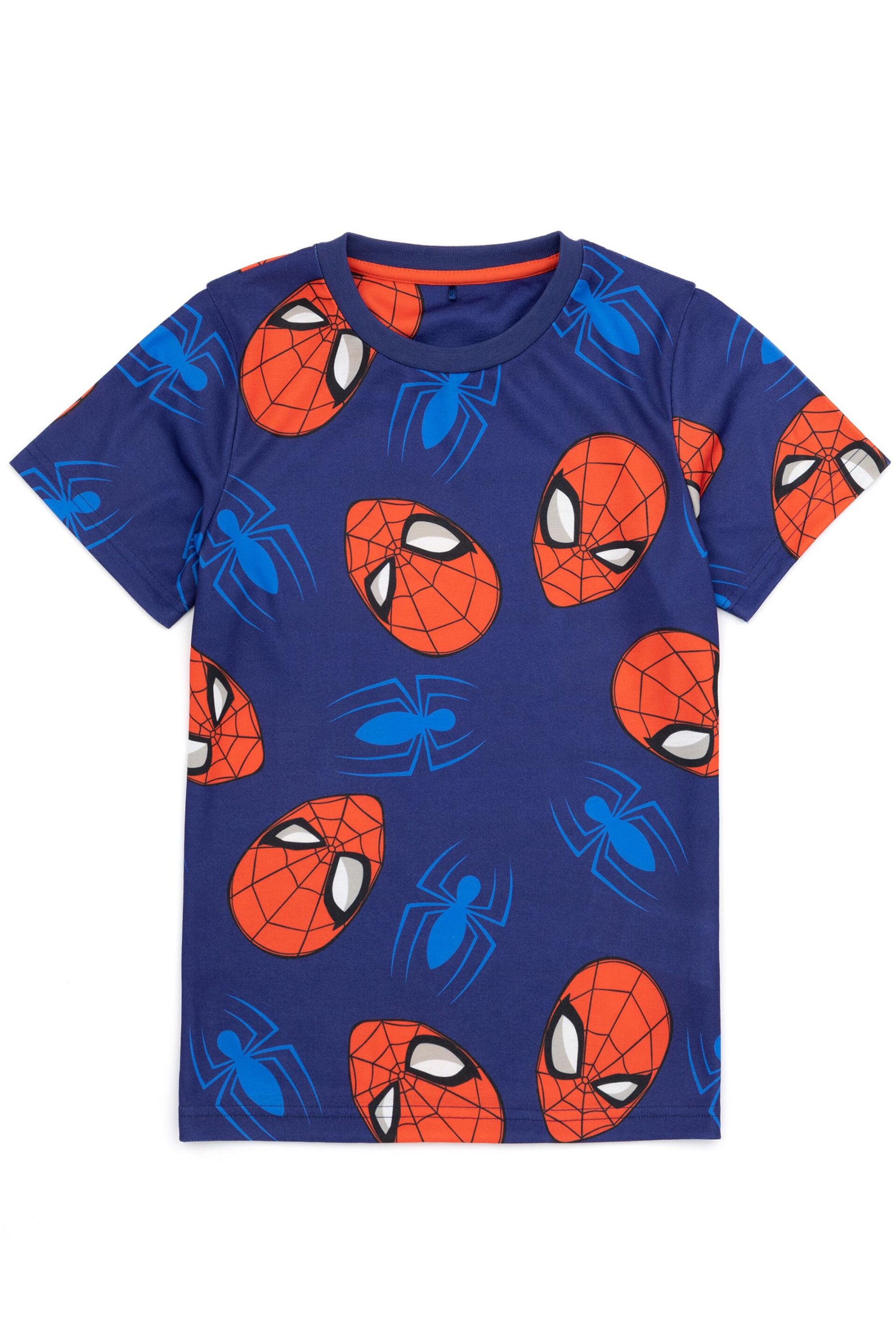 Vanilla Underground Red Boys Spiderman Pyjamas 2 Pack - Image 2 of 5