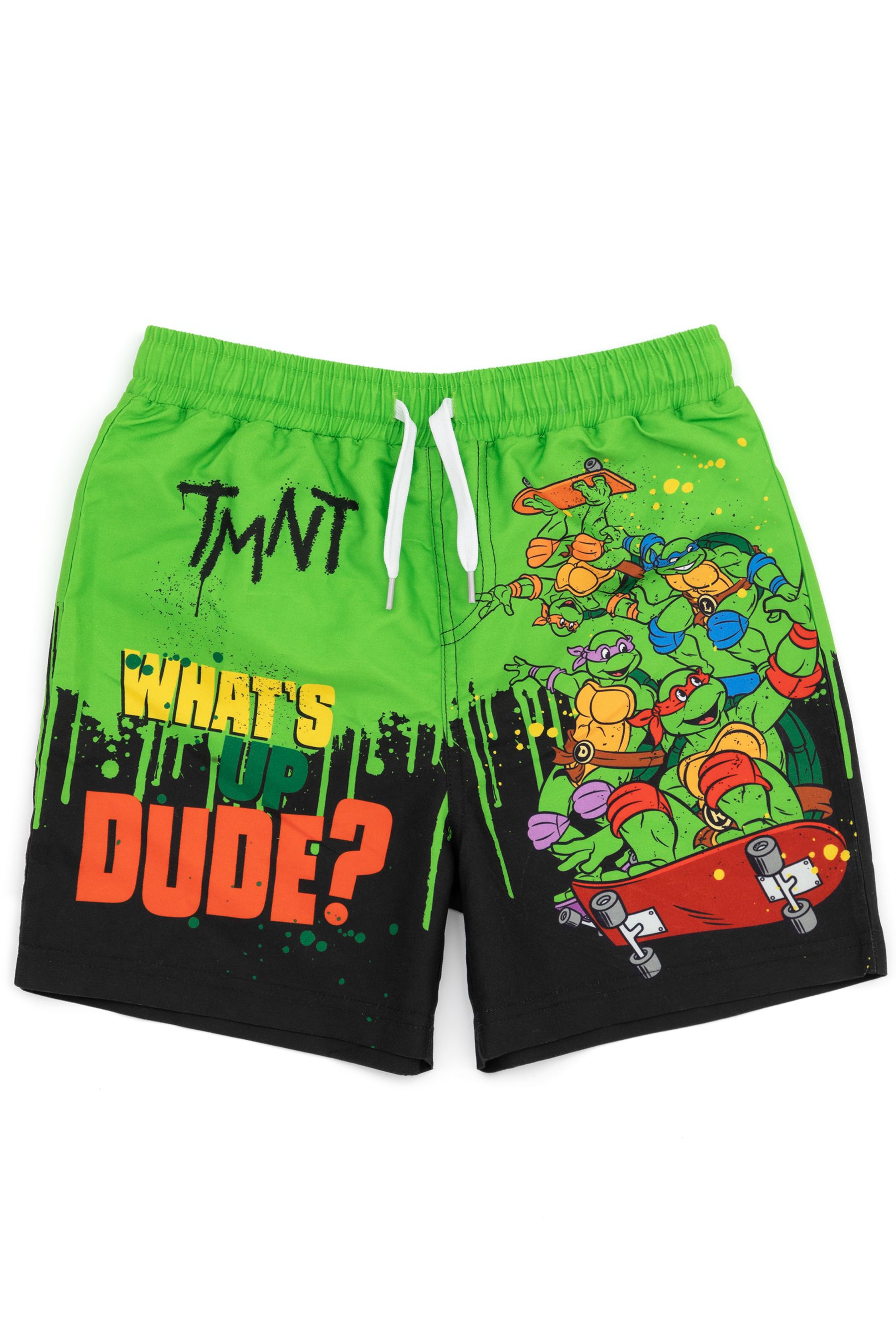 Buy Vanilla Underground Green Boys Teenage Mutant Ninja Turtles Licencing Swim Shorts from the Next UK online shop