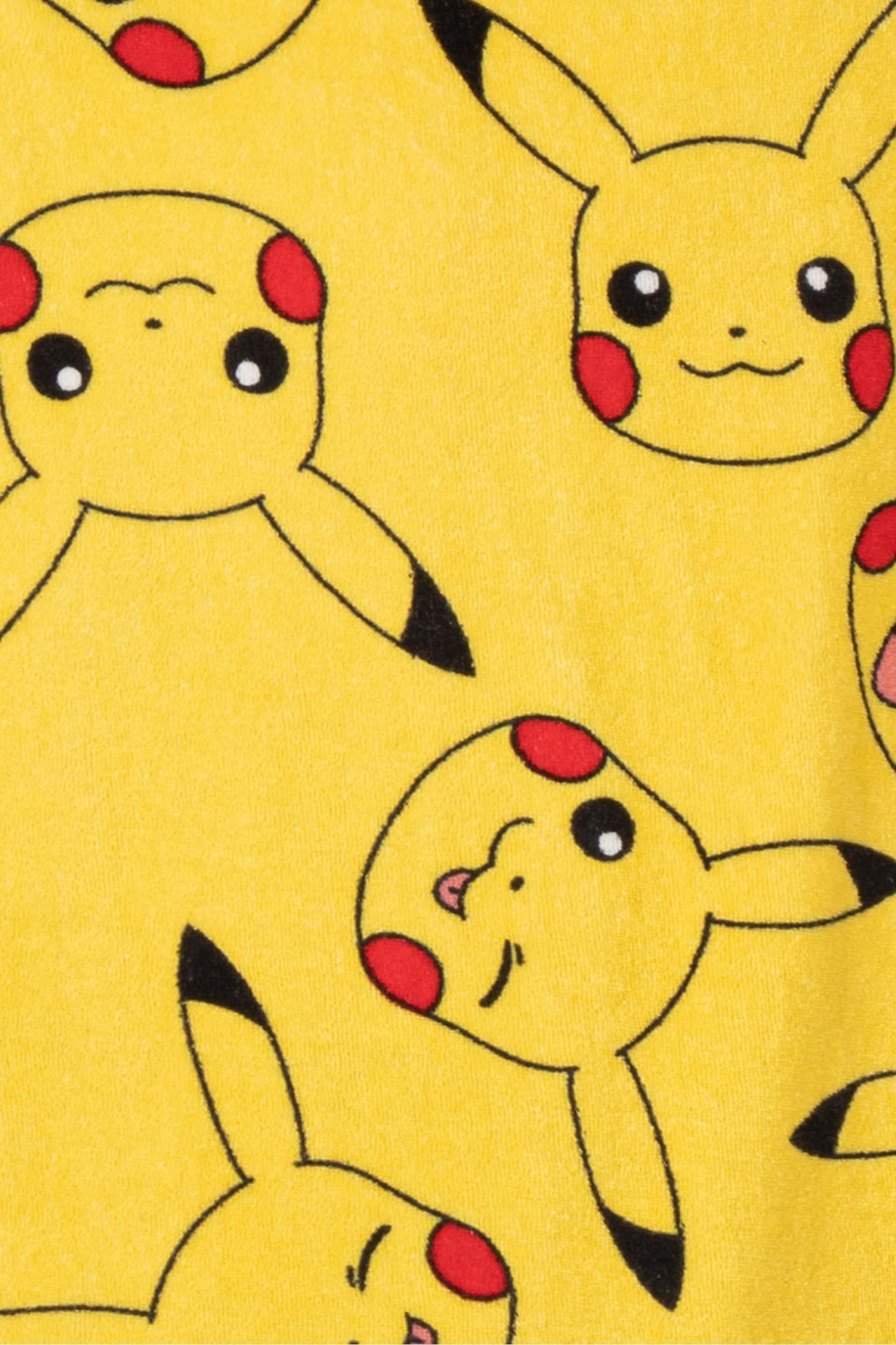 Vanilla Underground Yellow Pokémon Character Towel Poncho - Image 6 of 6