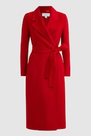 Reiss Coral Emile Wool Belted Blindseam Coat - Image 2 of 7